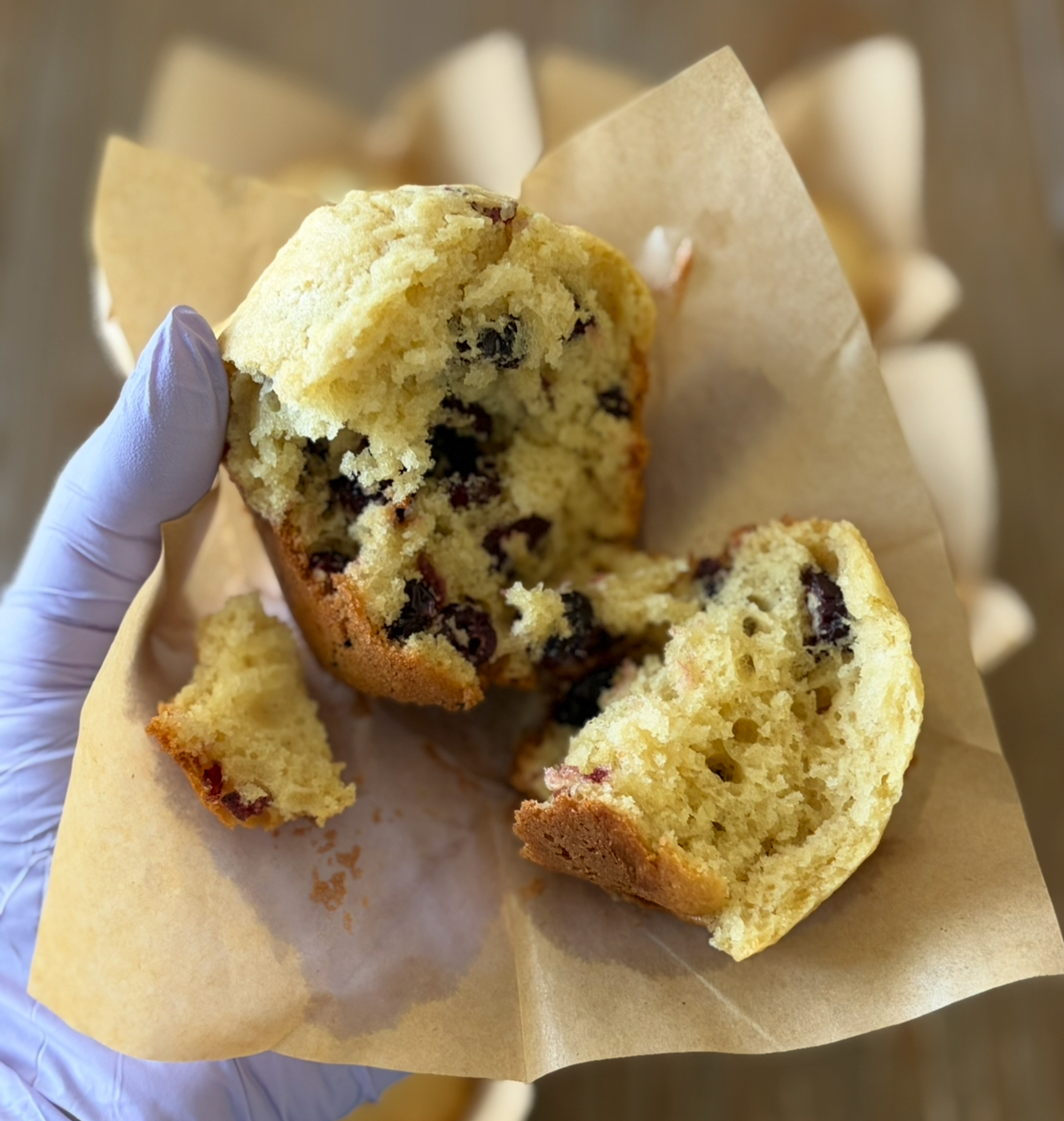 Cranberry Clove Muffins